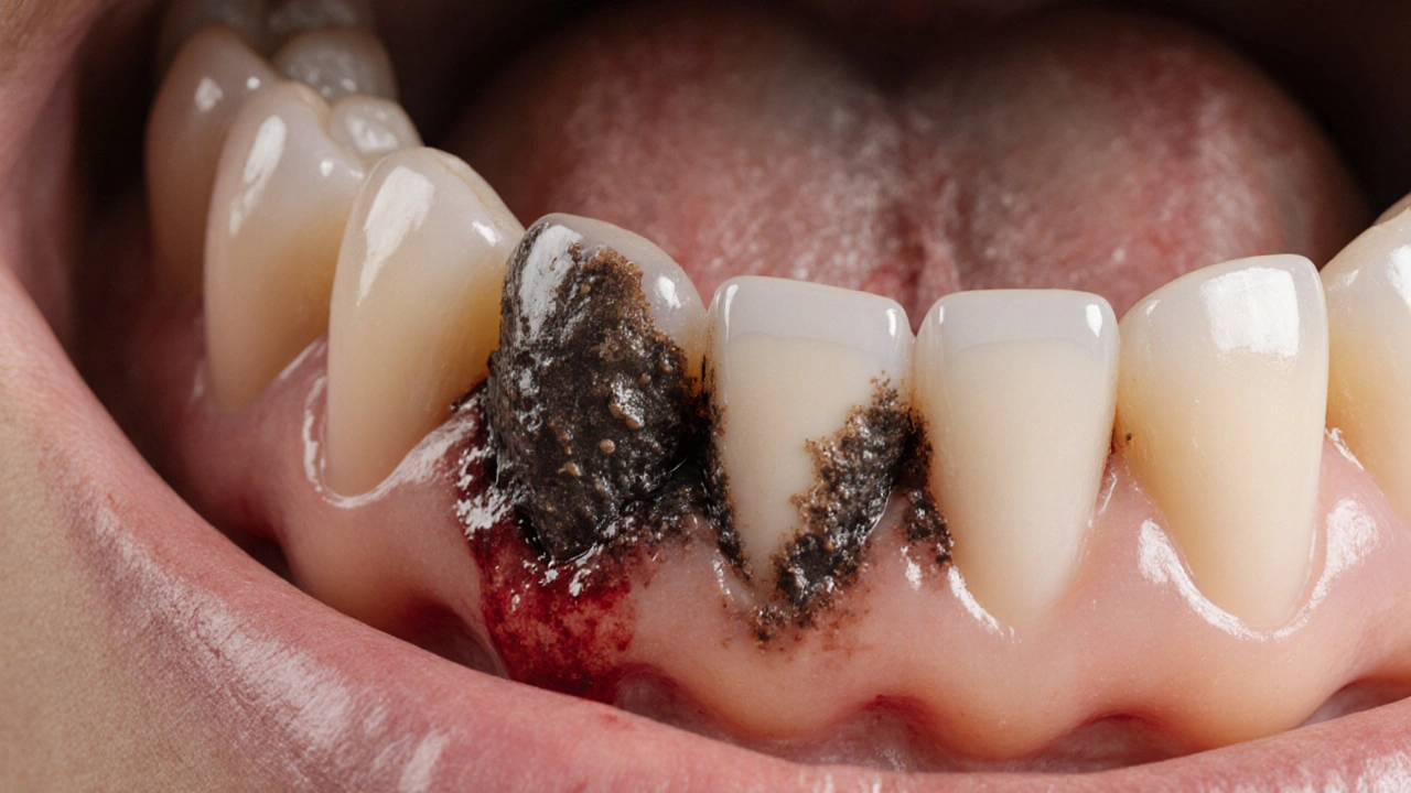 Co je černý zubní kámen a jak ho odstranit?