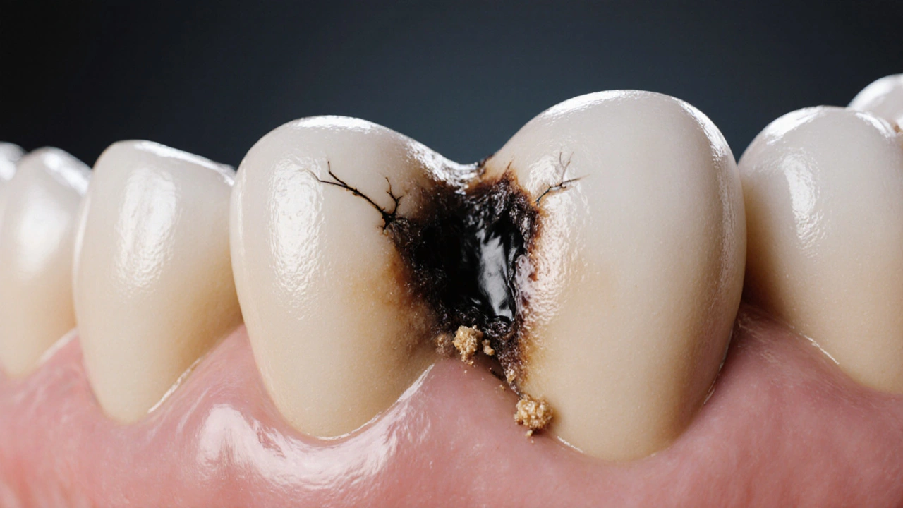 Jak vypadá kaz na zubech? Příznaky, stadia a co dělat, když ho už vidíte