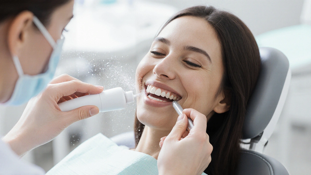 Pískování zubů: Základy, výhody a co o něm musíte vědět