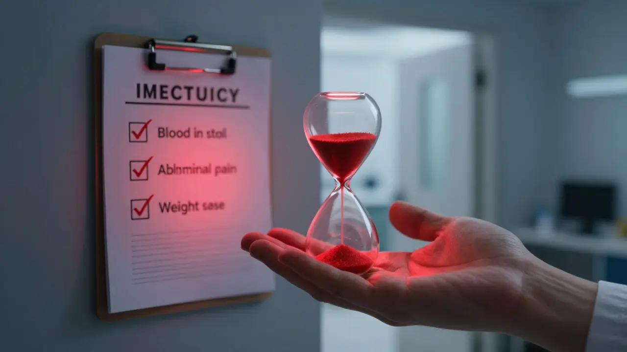 Hodiny písku téměř vypršely vedle lékařského výsledku s červenými varováními — signál k naléhavému zásahu.