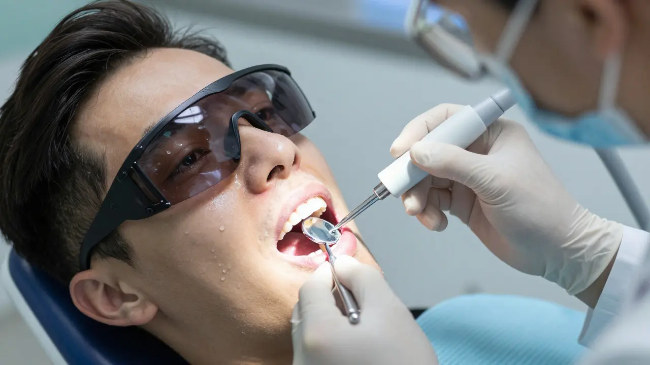 Jak probíhá pískování zubů: krok za krokem, co vás čeká a co počítat s náklady