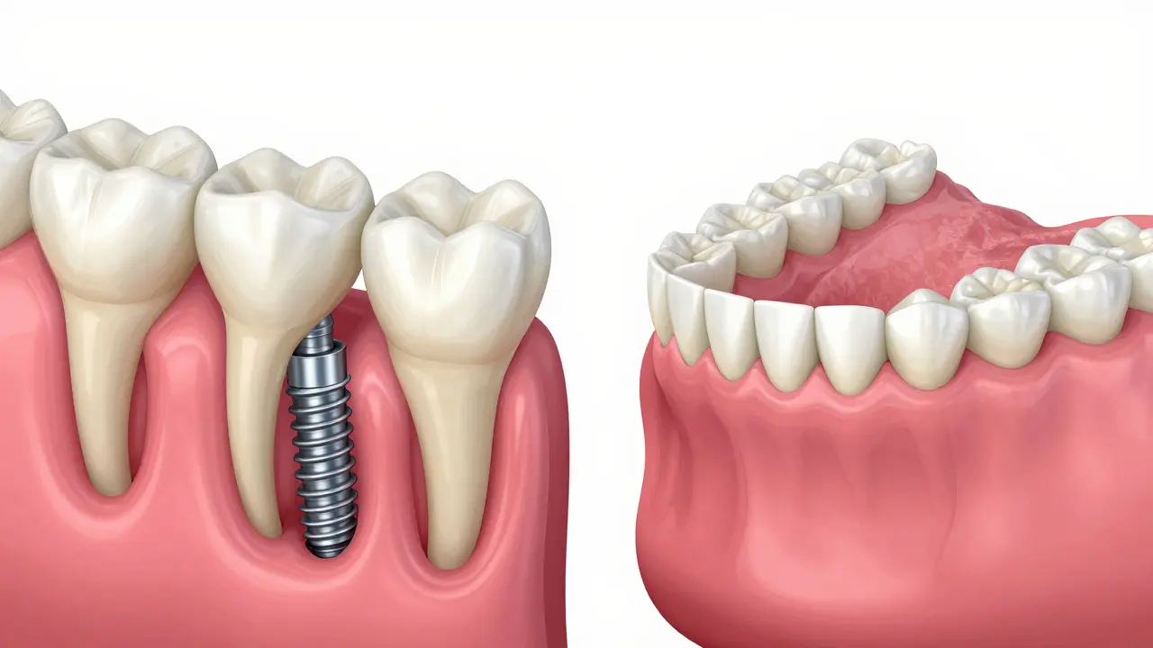 Implantáty versus protézy: Proč je implantát často lepší volbou pro vaše zuby