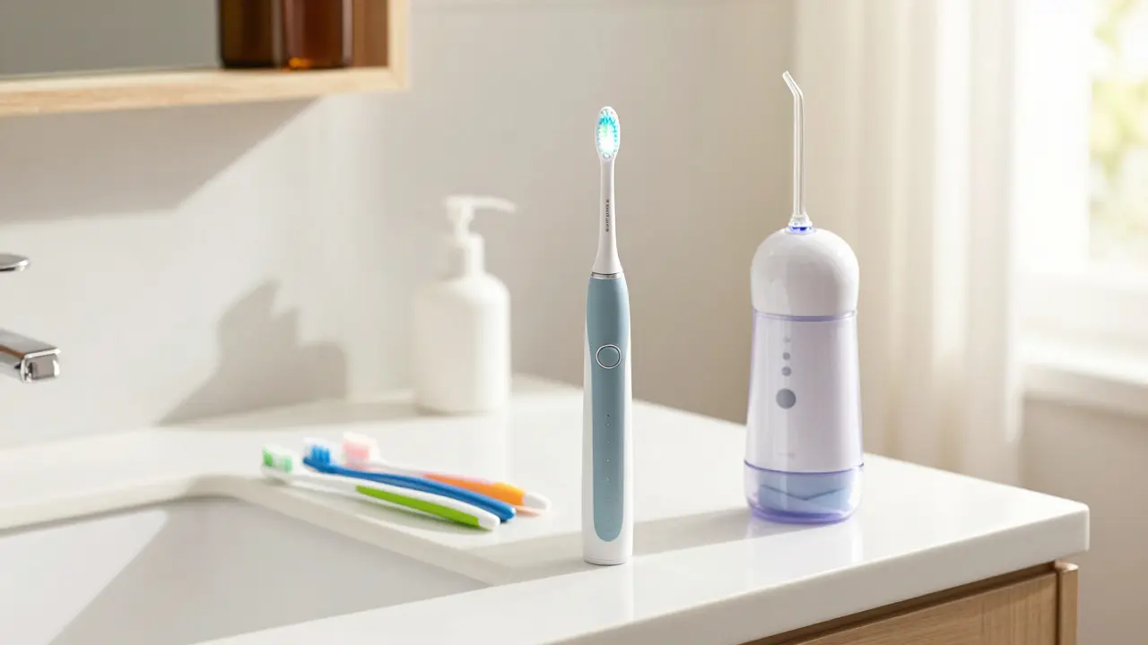 Bezpečné alternativy pro domácí péči o zuby: kartáček a flosser