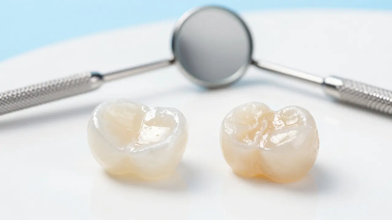Porovnání porcelánových a kompozitních materiálů